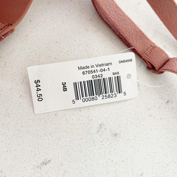 Gap Body TShirt Multi-way Bra Mauvey Brown 34B NWT - Picture 7 of 9